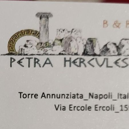 B&B Petra Hercules Torre Annunziata Bagian luar foto