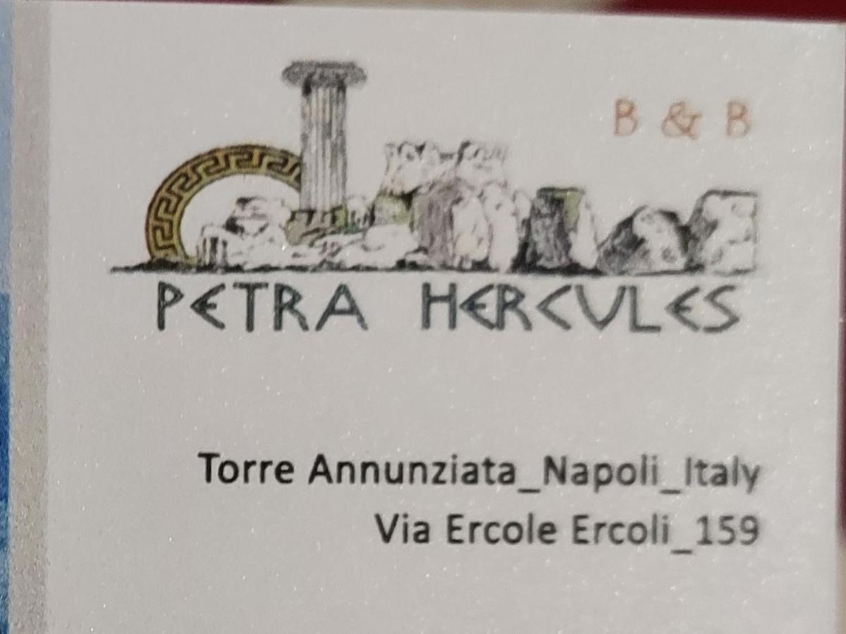 B&B Petra Hercules Torre Annunziata Bagian luar foto